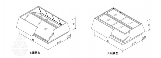 避風(fēng)型電動(dòng)天窗