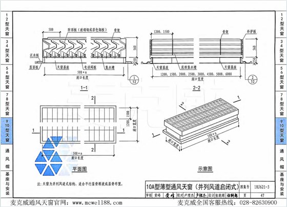 10A型喉口薄型通風(fēng)器